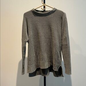 Cynthia Rowley Green Pullover Sweater Polyester Size M